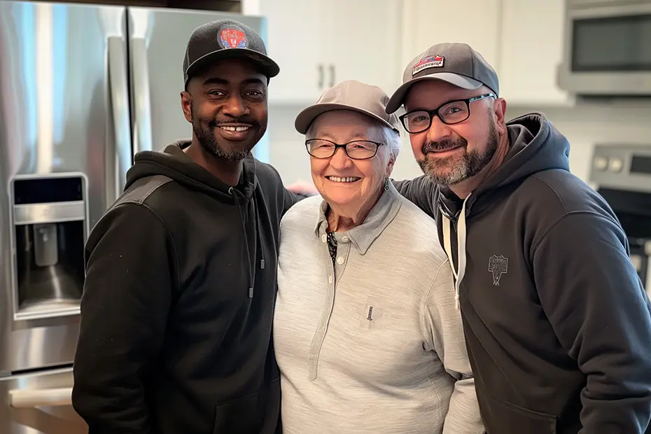 happy satisfied family we helped by buying their house with cash